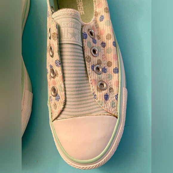 Converse All Star Geometric Slip On Sneakers Size 8 - Picture 10 of 13